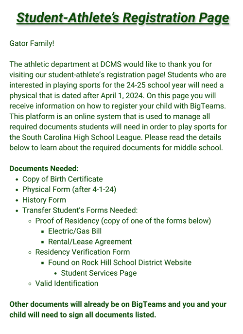 Registration Instructions